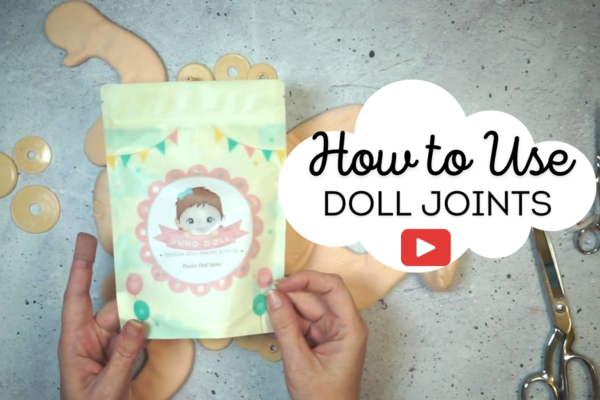 How to Use Plastic Doll Joints In Your Embroidery Projects Planet Applique